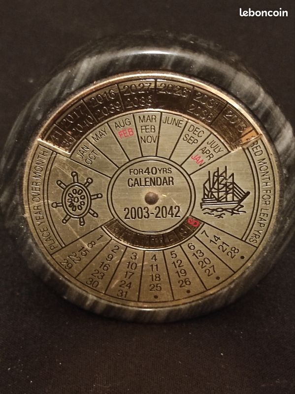 Calendrier universel Vintage (image 2)