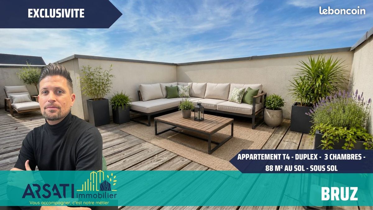 Appartement 4 pièces 75 m² · à Bruz · 75 m² · 210 000 €