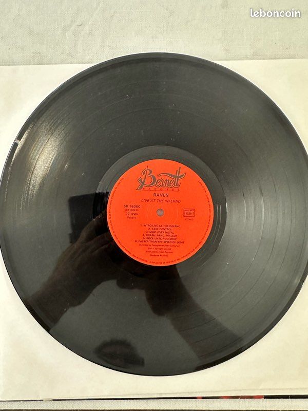 Raven - Live (vinyle) (image 3)