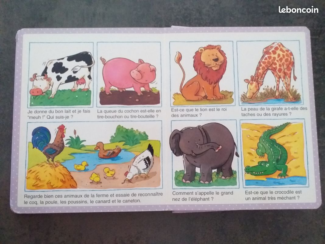 LIVRE Bébé Les Premiers MOTS éditions FLEURUS Cadeau Anniversaire Noel Fille Garçon Enfant (image 2)