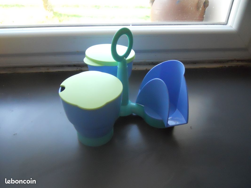 Trio De Table Tupperware - Lot De 3 Boîtes De Conservation Neuves Sous Emballage