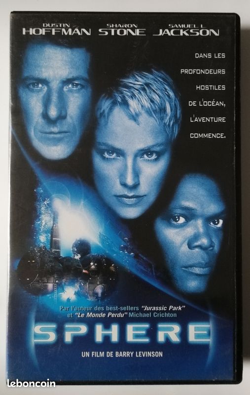 VHS film SPHERE avec Dustin HOFFMAN, Sharon ONE, Samuel L. JACKSON (image 1)