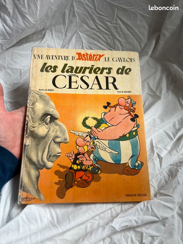 ASTÉRIX , n18, Les lauriers de César , Édition originale.1972 , Première édition (image 1)