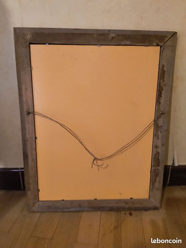 Miroir ancien sculpté (image 3)