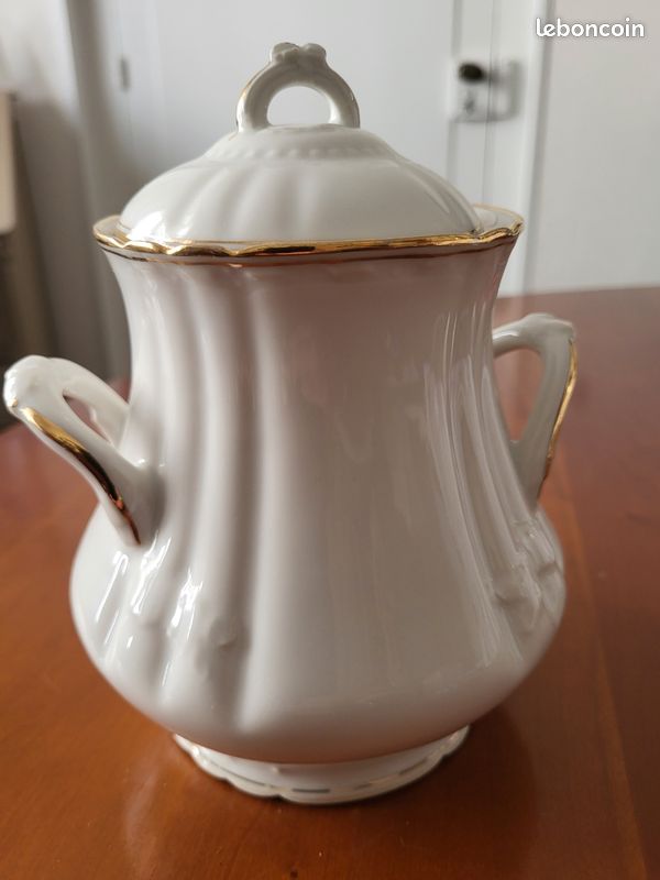 Sucrier en porcelaine de Limoges (image 10)