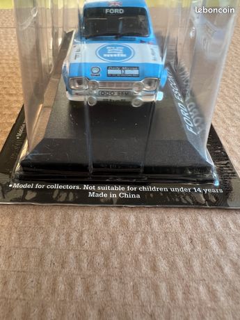miniature 1/43 Ford Escort MKI Monte Carlo 73 H.Mikkola base Mebetoys
