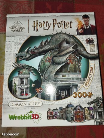 Puzzle 3D - Harry Potter - Banque de Gringotts - Puzzle 3D adulte - Puzzle adulte