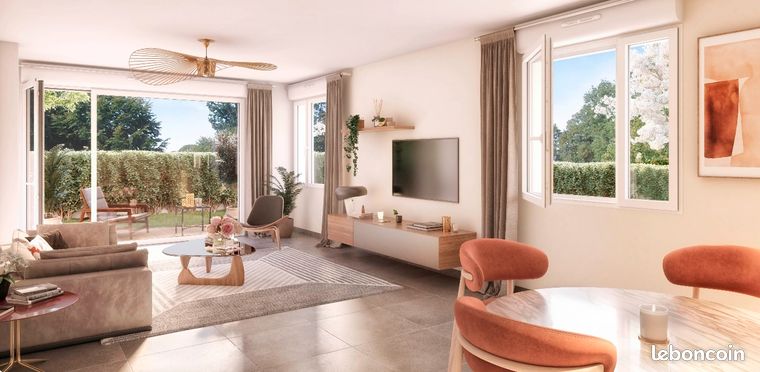 Appartement 3 pièces 63 m² — 1