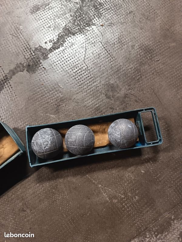 Boules De Pétanque Obut Triplette Junior Loisir INOX Motif Chevron - Idéal Enfants Jusqu'à 12 Ans