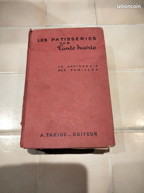 Les pâtisseries par tante Marie. Collection recette cuisine 1961 (image 1)