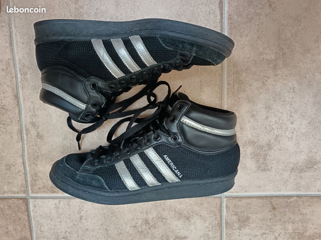 Baskets Adidas Americana noires 39⅓ Chaussures
