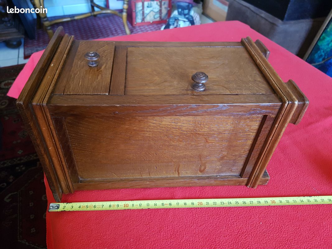 Mini chevet en bois (image 3)
