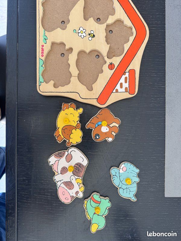 Puzzle encastrement DJECO en bois (image 3)