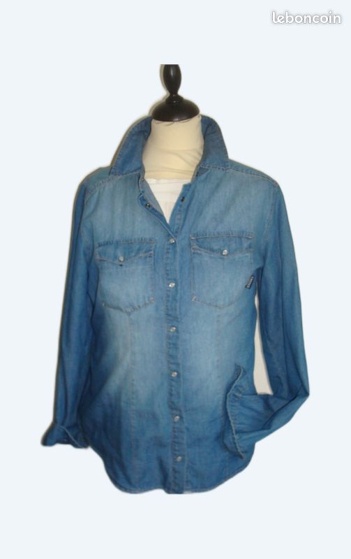 Chemise Jean denin stone (image 1)