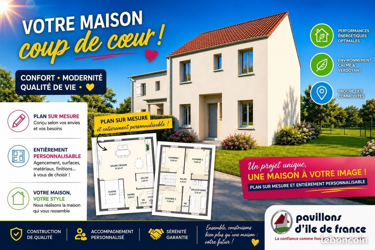 Maison 6 pièces 103 m² · à Solers · 103 m² · 299 510 €