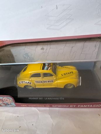 Robbedoes en Kwabbernoot, Spirou et Fantasio - 9 Figurine - Editions Atlas - 2006