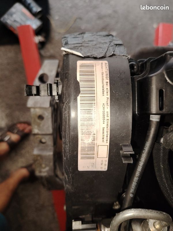 Moteur complet 1.6 tdi la 105 cv CAY (image 3)