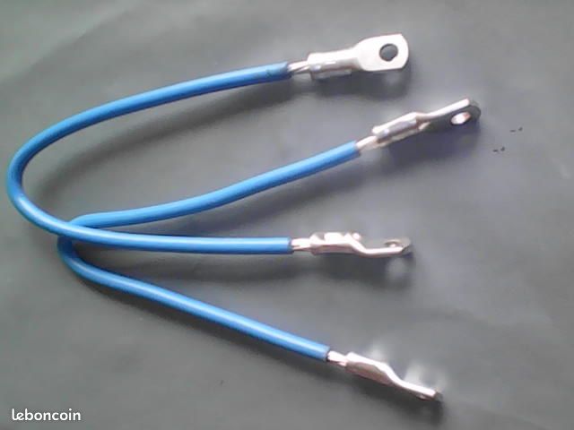 Cordons électriques, masse, 4mm (image 1)