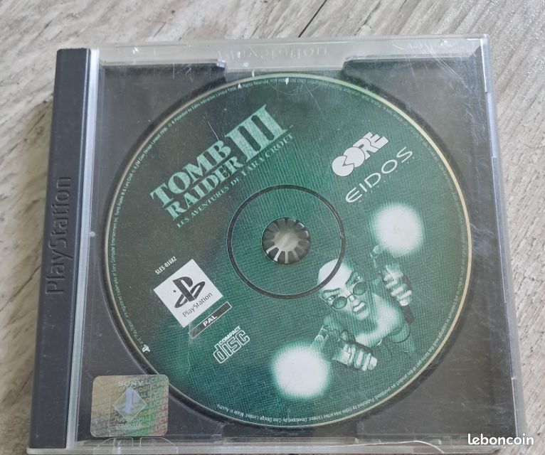 Tomb Raider 3 PS1 ( loose ) (image 1)