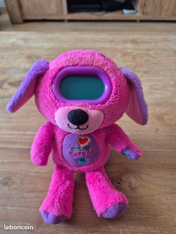 Chien interactif Pinky KidiFluffies Vtech Rose Jeux Jouets