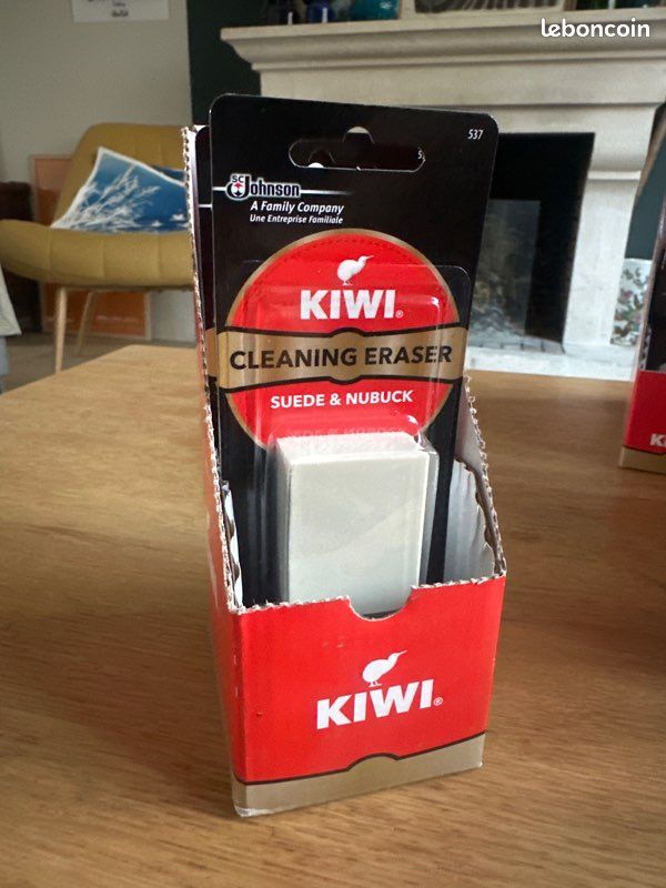 Gomme pour chaussures daim et nubuck Accessoires Bagagerie