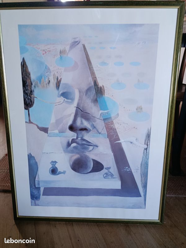 Reproduction Dali encadrée (image 1)
