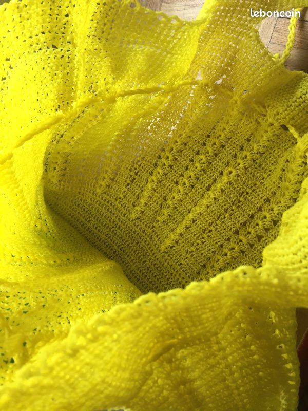 Sac créateur tricoté en fil plastique (image 3)