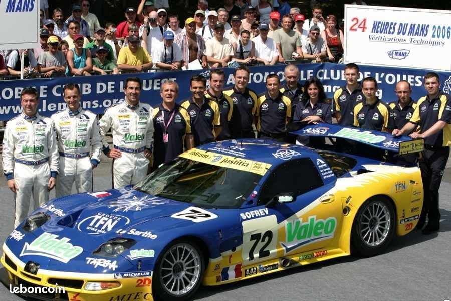 Spark S2577 CORVETTE C6-R LUC ALPHAND AVENTURES LE MANS 2010 #72 1/43
