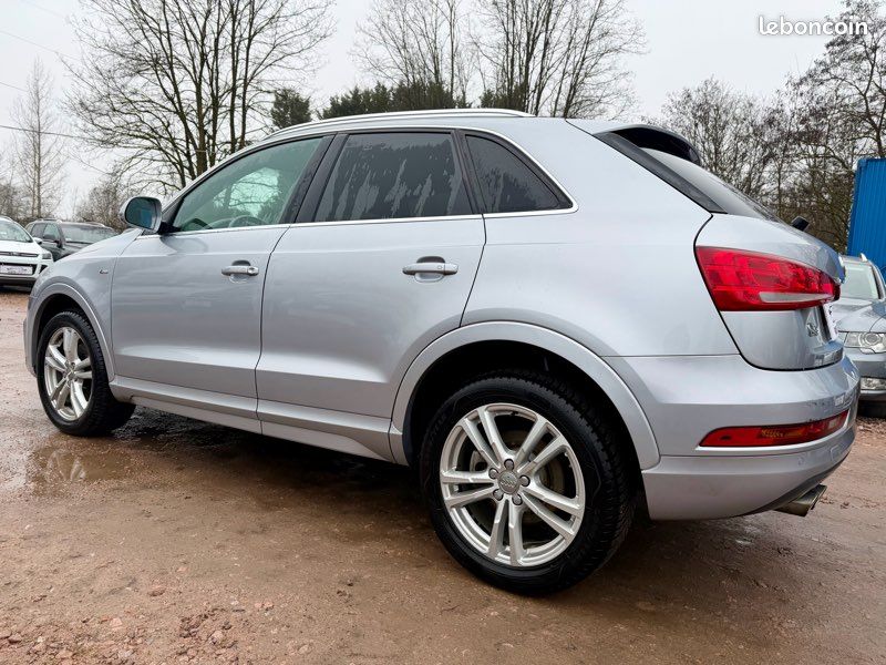 Audi q3 2.0l tdi 150cv quattro phase 2 finition s line 189.000kms 05/2015 gps bluetooth led bi-xenon (image 2)
