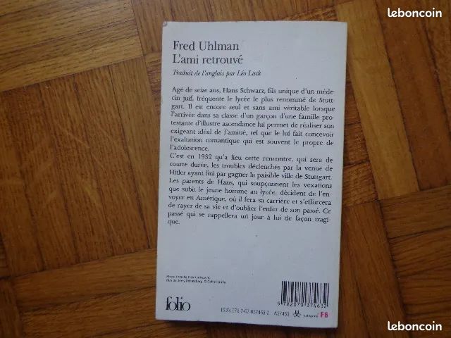 L'Ami retrouvé de Fred UHLMAN (image 2)