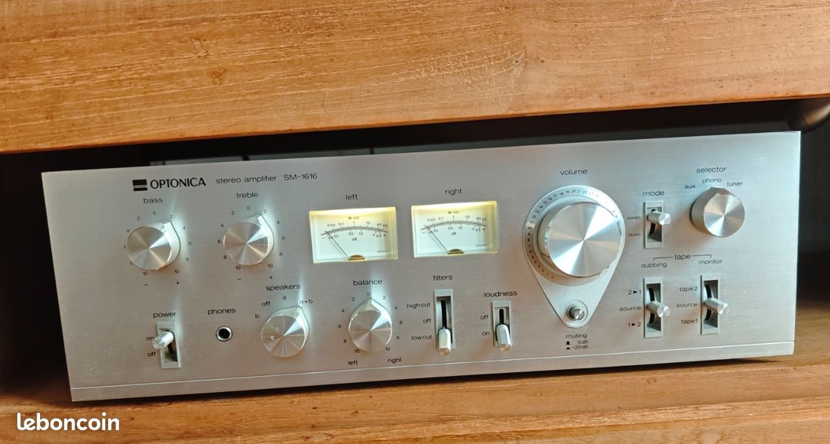 Ampli hi-fi vintage Optonica Sharp (image 1)