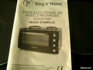 Four électrique ,30 l en parfait état ,pour étudiants 40e (image 1)