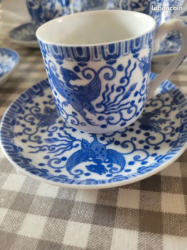 Service à café porcelaine fine (image 5)