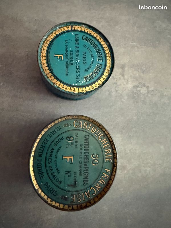 Boite vintage cartoucherie française (image 1)