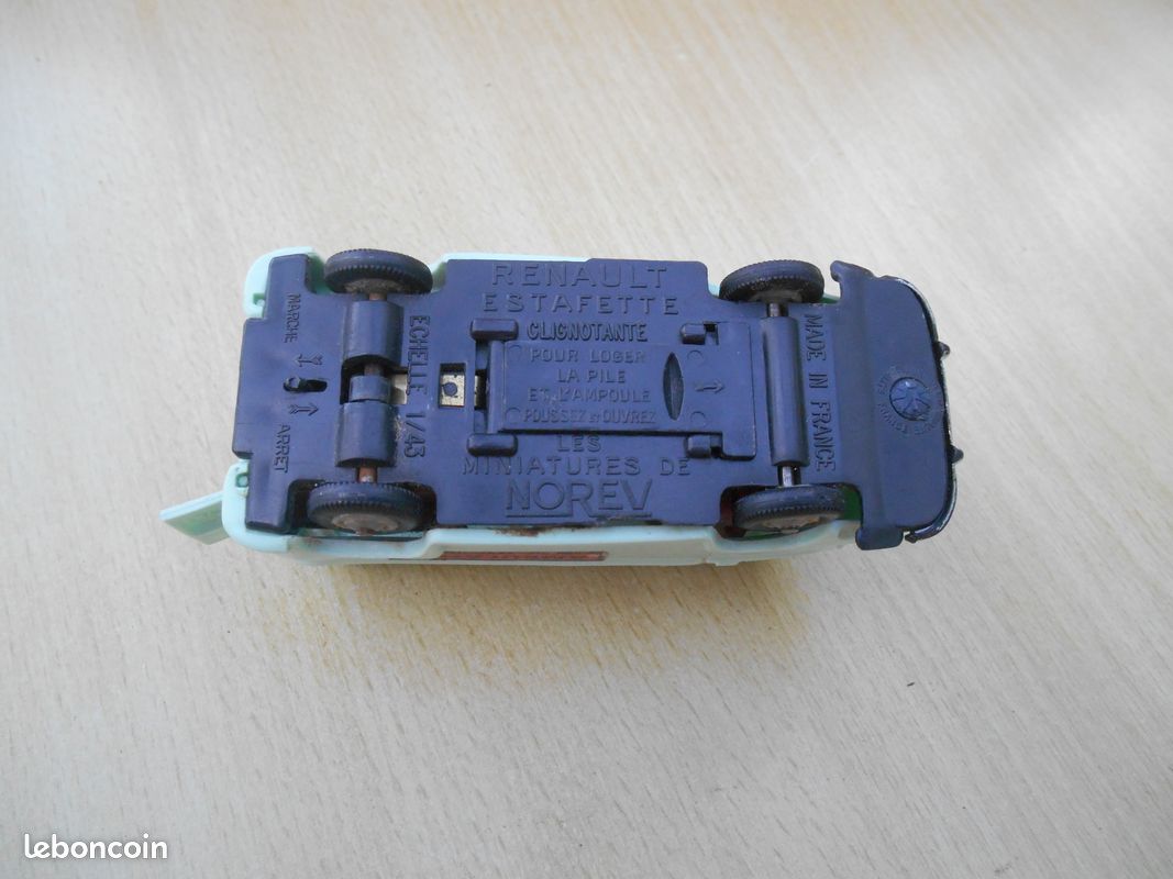 Miniature Minialuxe Estafette Renault 1/32 – Électricité Secours, Occasion