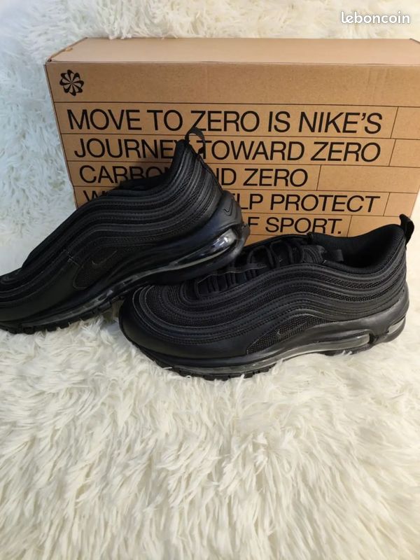 Nike Air Max 97 triple black 42 Chaussures
