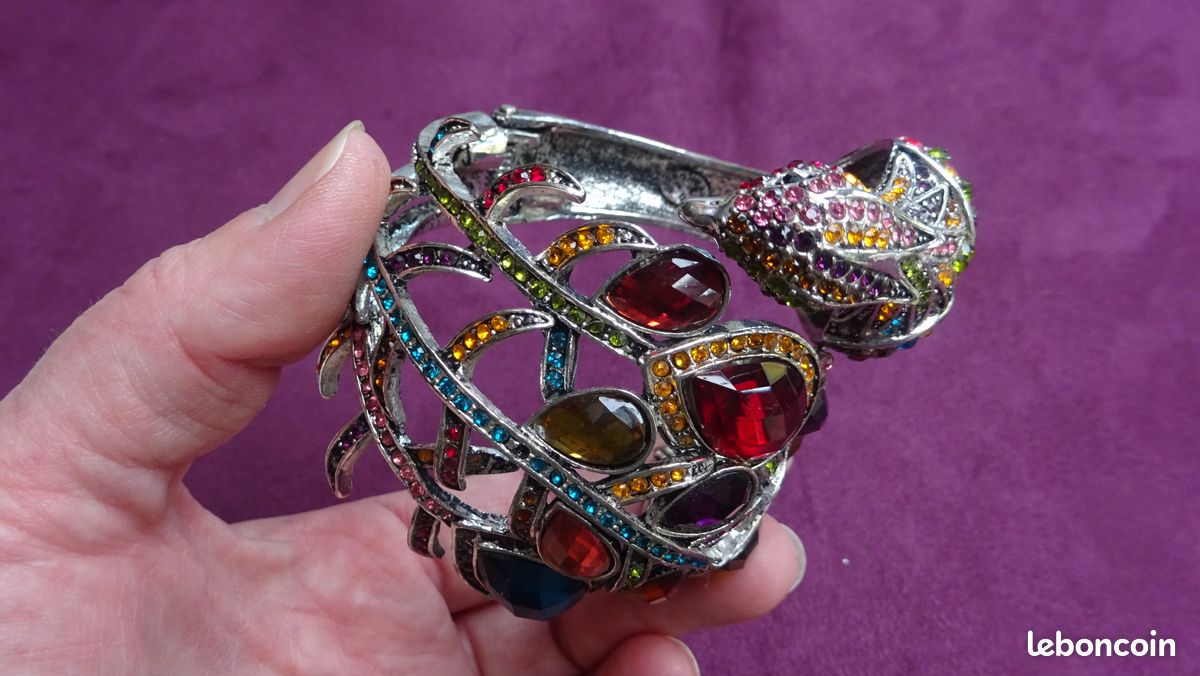 Bracelet Cuir Vintage Avec éperon De Cowboy – 8 Pointes – Unique