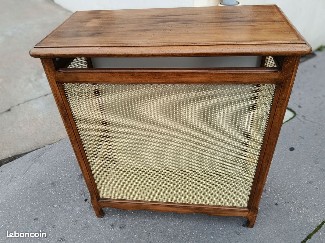 Cache radiateur bois livré (image 4)