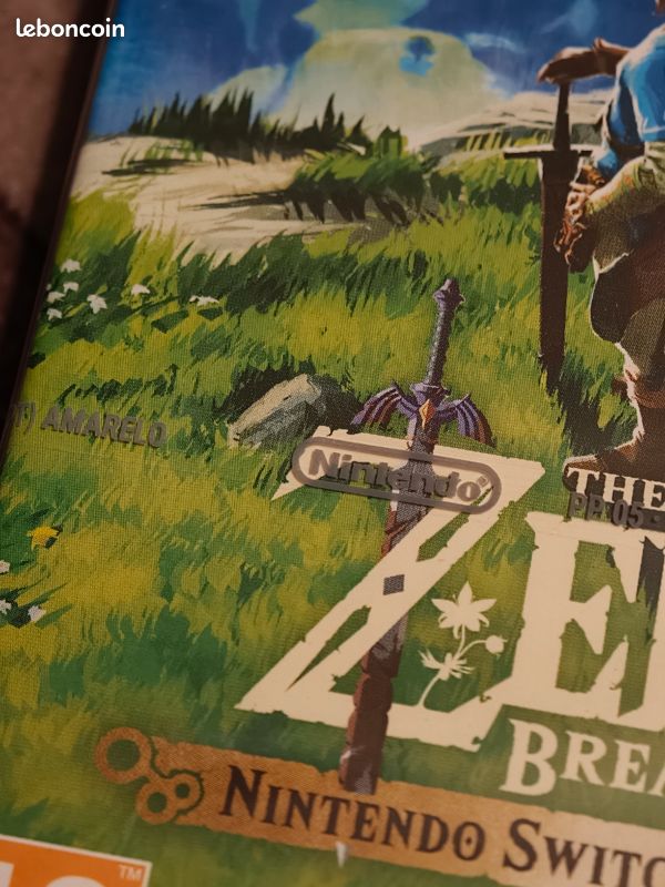 Jeu Nintendo Switch – The Legend Of Zelda: Breath Of The Wild – Neuf Sous Blister