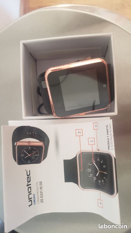 Unotec Simone Reloj Unotec Rosa Bt8 Smartwatch Reloj Unotec Bt8