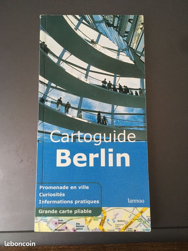 Guide de Berlin avec carte pliable (image 1)