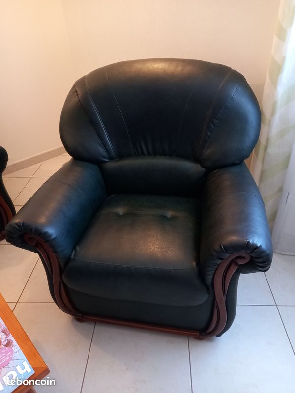 Fauteuils individuels en cuir (image 4)
