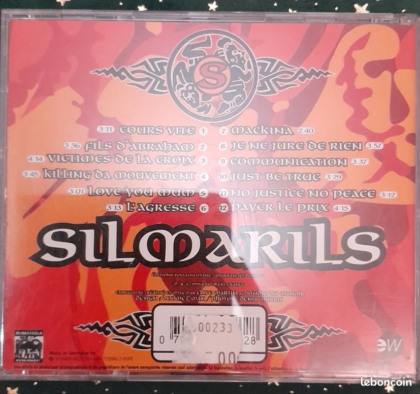 CD du groupe SILMARIS "SILMARILS" (image 5)
