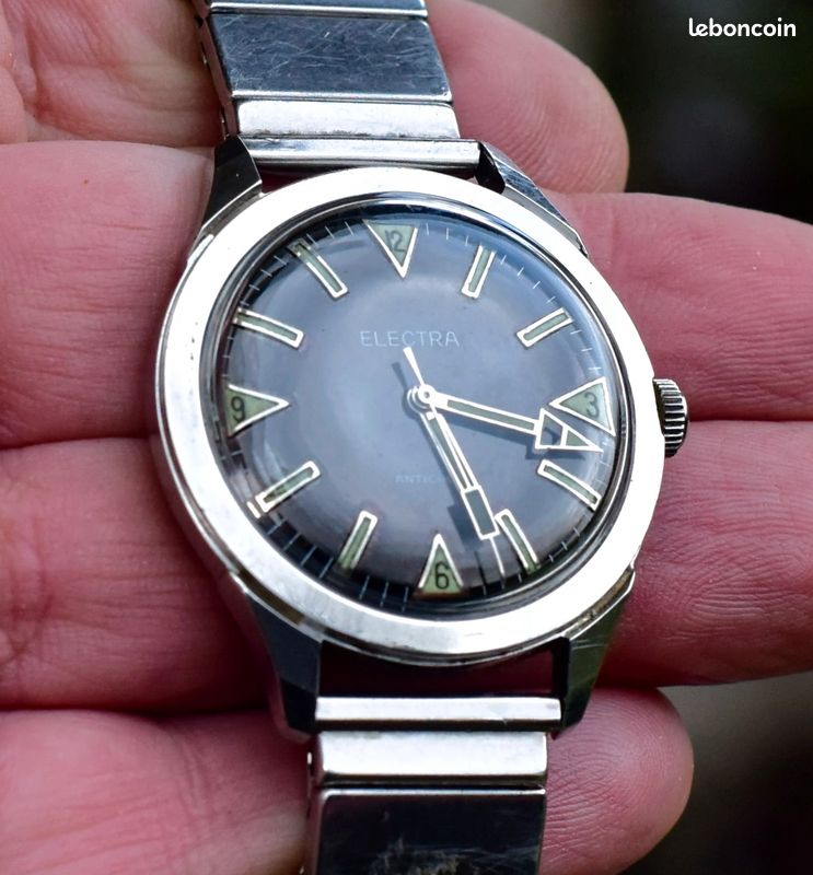Montre Bracelet Electra Pour Homme - Occasion - Verre 3 Cm, Poids 67.73g