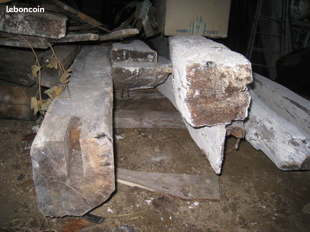 Poutres en chene anciennes (image 1)