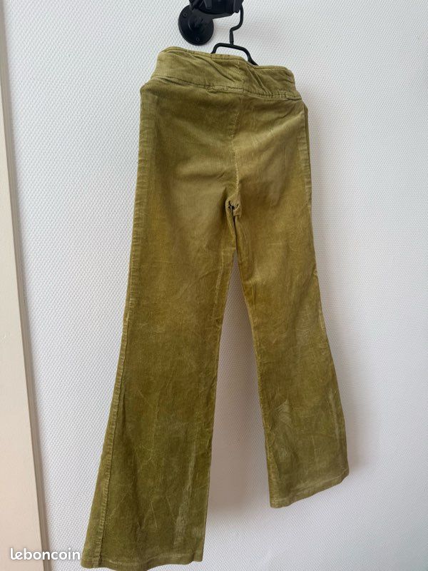 Vintage Pantalon velours côtelé stretch TAG Made in France 38