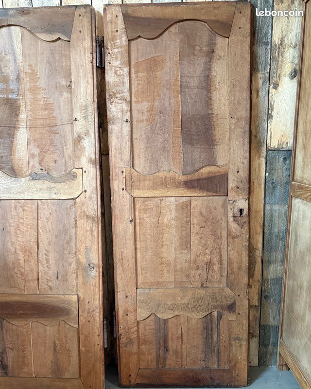 Paire de portes anciennes d’armoire (image 4)