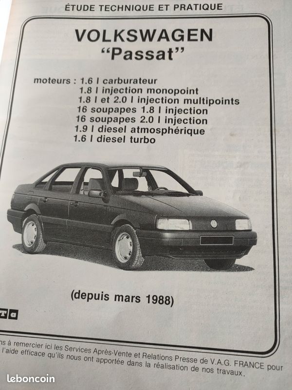 Revue technique automobile Volkswagen Passat (image 4)