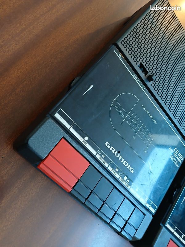 Magnetophone a cassettes Grundig Cr110 - portable Cassette Recorder | Achetez sur