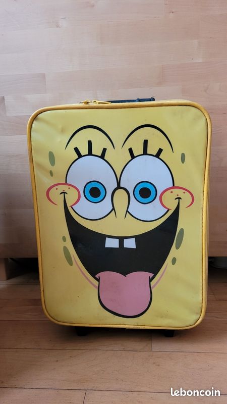 Kit Canne à Pêche Bob L'Éponge Pour Enfant - Lil Anglers 2015 - Occasion (Lire Description)